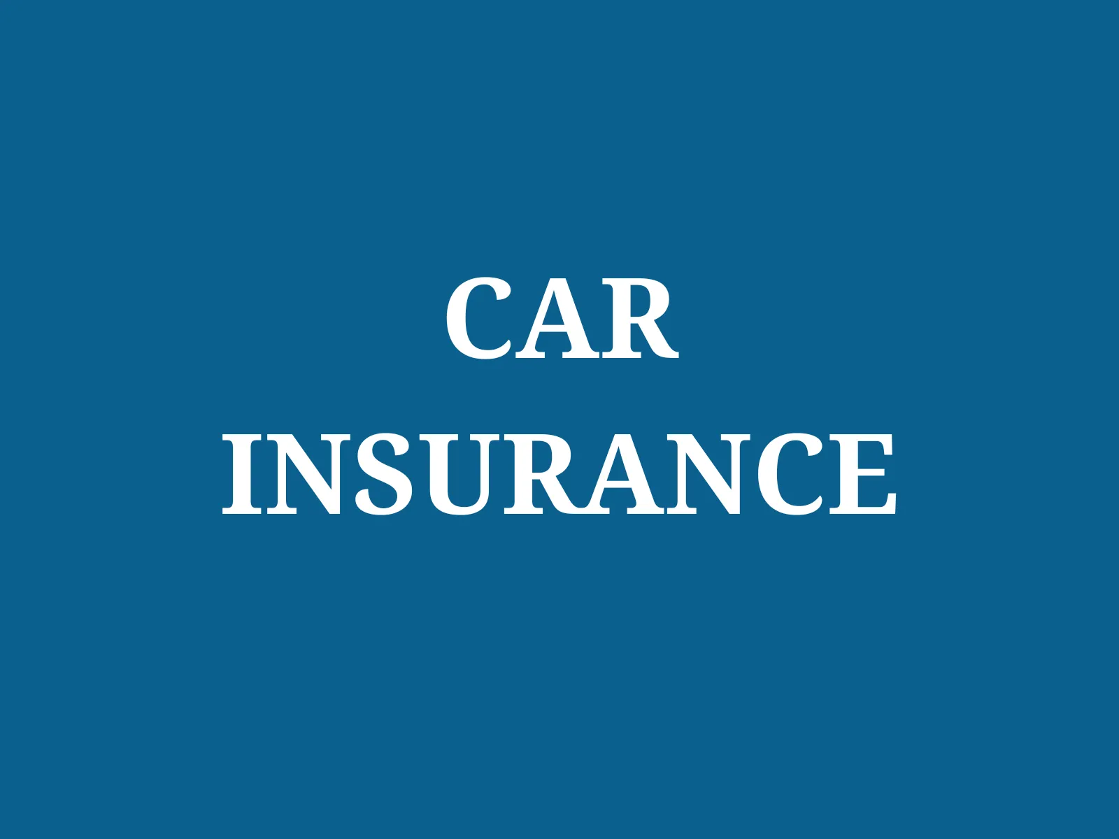 Car Insurance